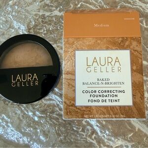Laura Geller Color Correcting Foundation color is Medium. Brand new in box.